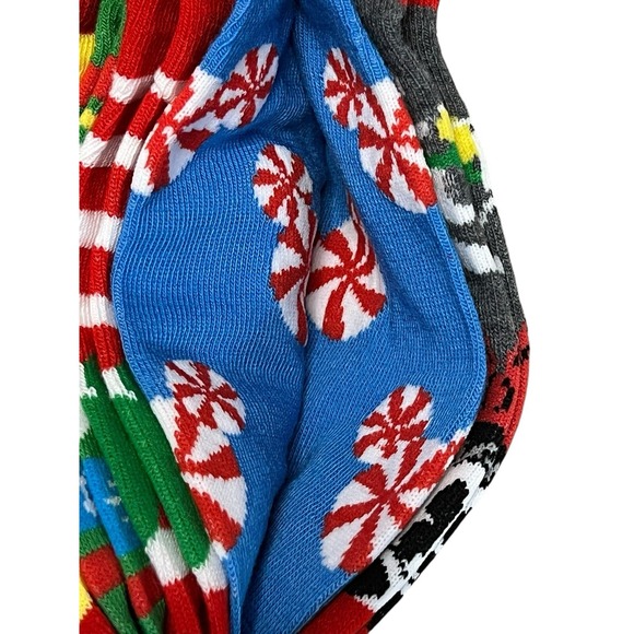 Disney Mickey & Minnie Mouse No Show Women's Socks 6 Pair Pack Shoe Size 4-10 - Picture 16 of 16